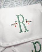 Bib and Burp Cloth Set - Mallards