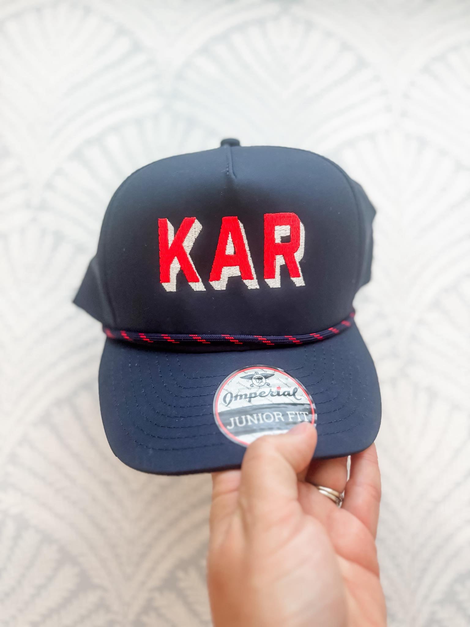 Initial Youth Hat - Navy
