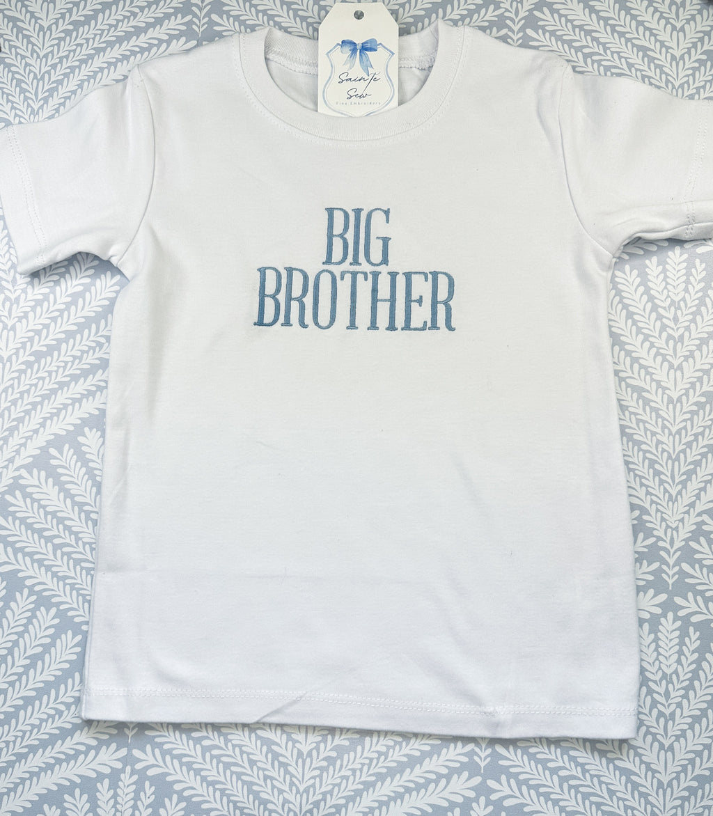 Big Brother Tee - White
